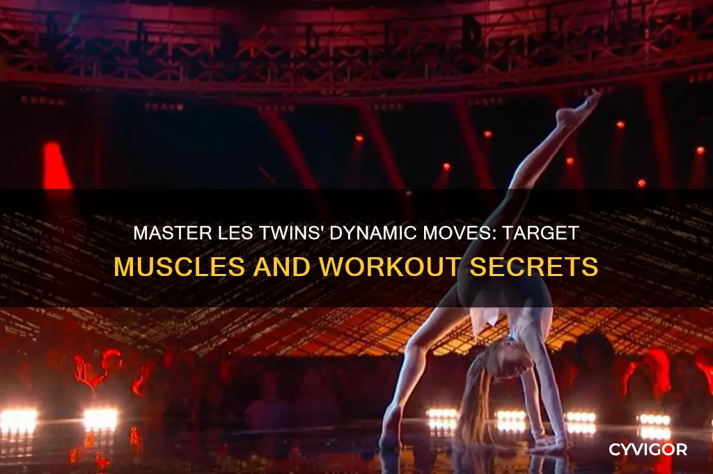 what muscles work out do do les twins move