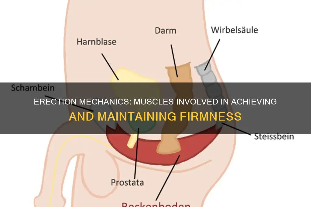 what muscles work when you get an erection