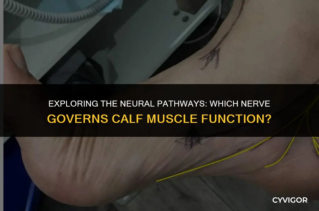 what nerve controls calf muscle