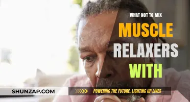 Avoid Dangerous Combinations: What Not to Mix Muscle Relaxers With