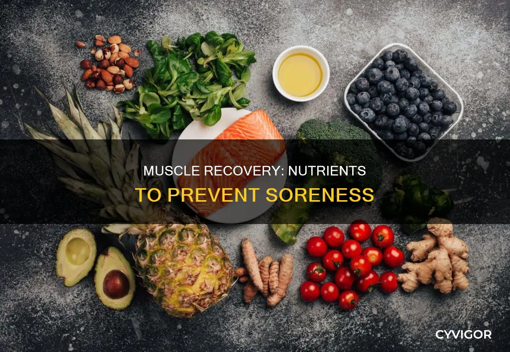 what nutrients prevent muscle soreness
