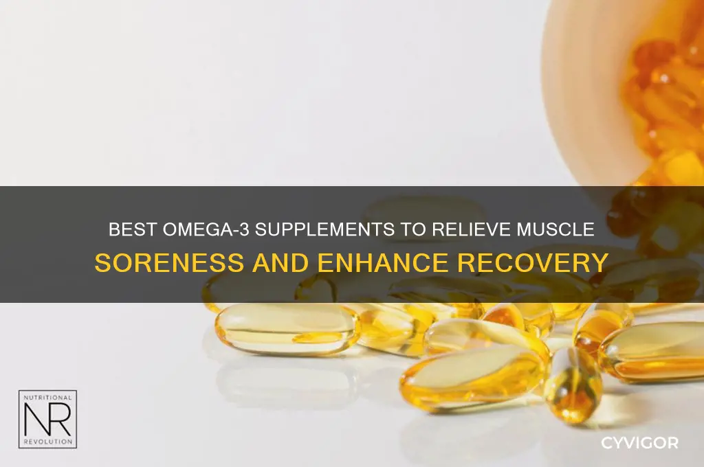 what omega 3 should i take for muscles sore