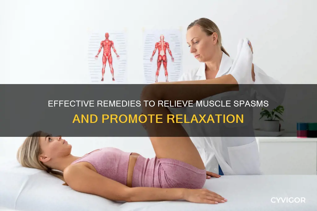 what relaxes muscle spasms
