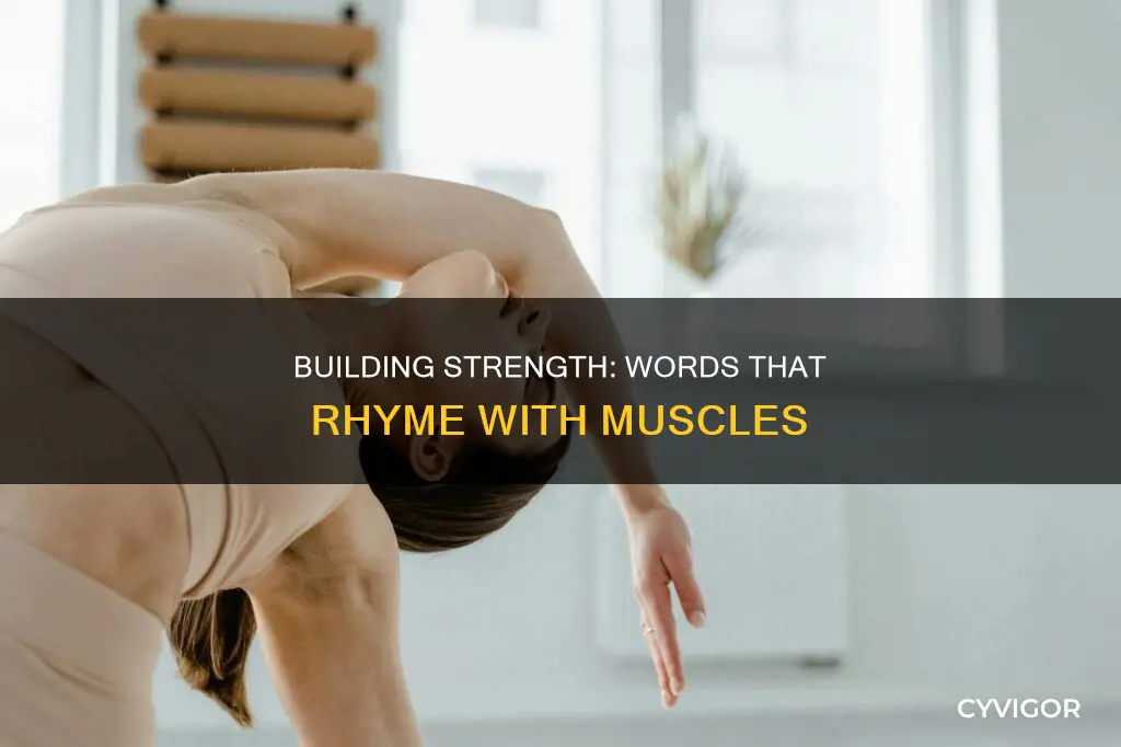 what rymes with muscles