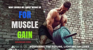 Optimal Target Weight for Muscle Gain: A Personalized Guide