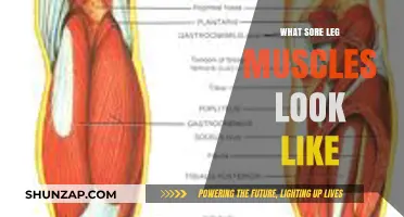 Understanding Sore Leg Muscles: Visual Signs and What They Mean