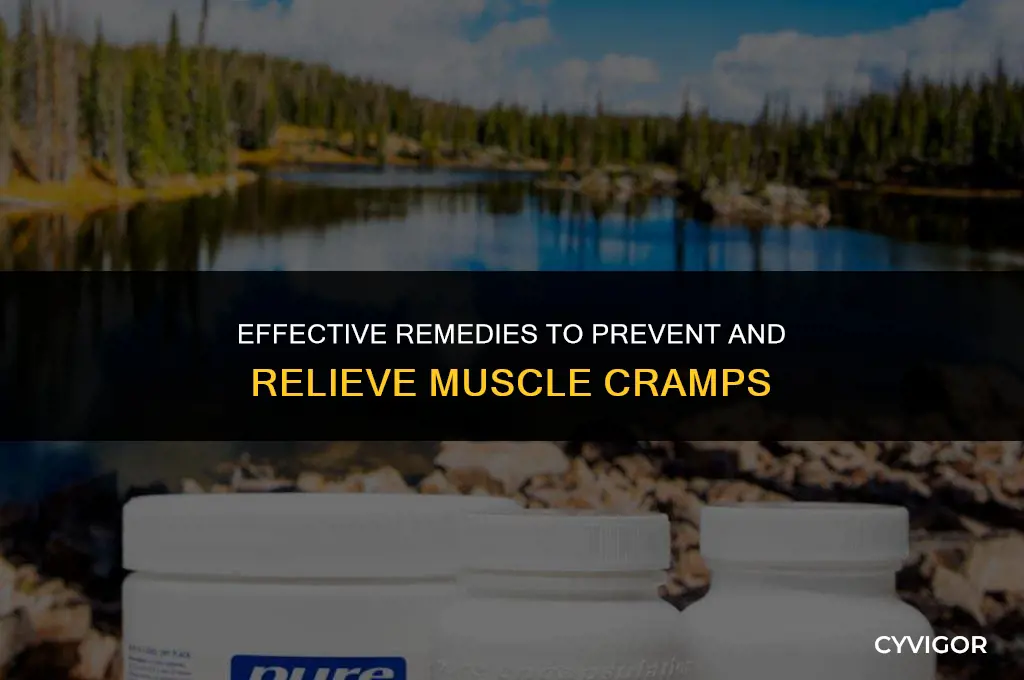 what stop muscle cramps