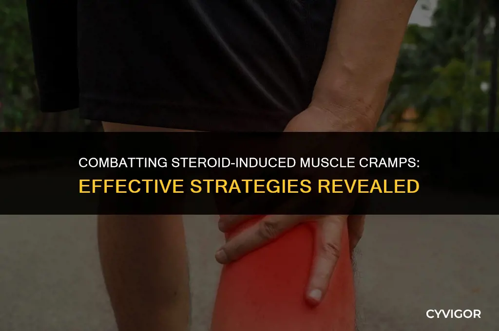 what stops muscle cramps from steroids