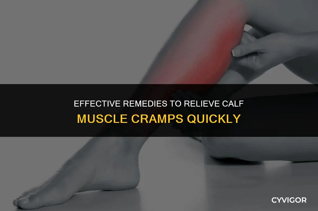 what stops muscle cramps in calf