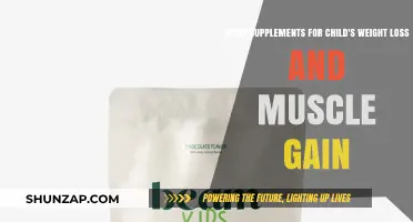 Healthy Weight Loss and Muscle Gain Supplements for Kids