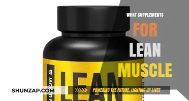 Building Lean Muscle: The Best Supplements to Take