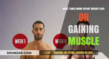 Weight Loss vs. Muscle Gain: Which Demands More Effort?