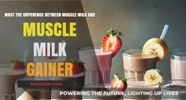 Muscle Milk vs. Gainer: Key Differences for Your Fitness Goals