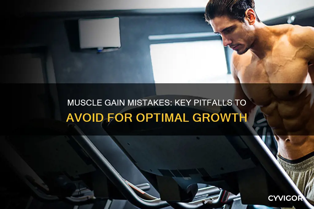 what to avoid when gaining muscle