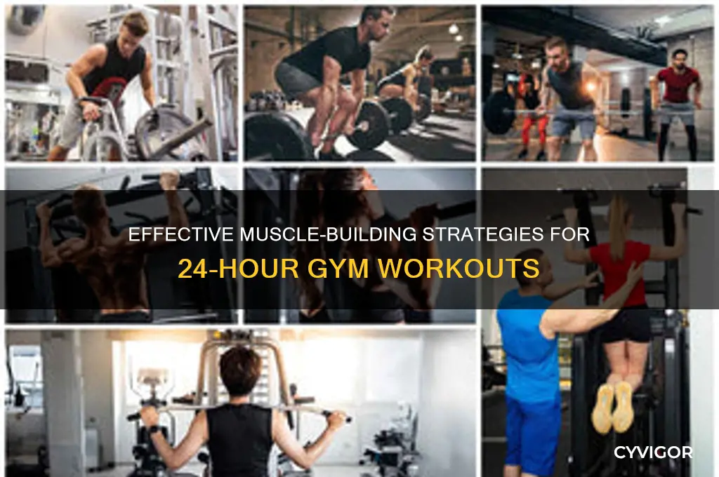 what to do at 24 hour fitness to gain muscle