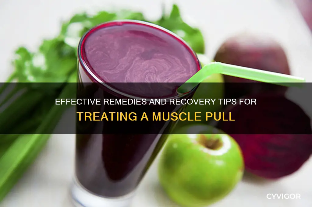 what to do for a muscle pull