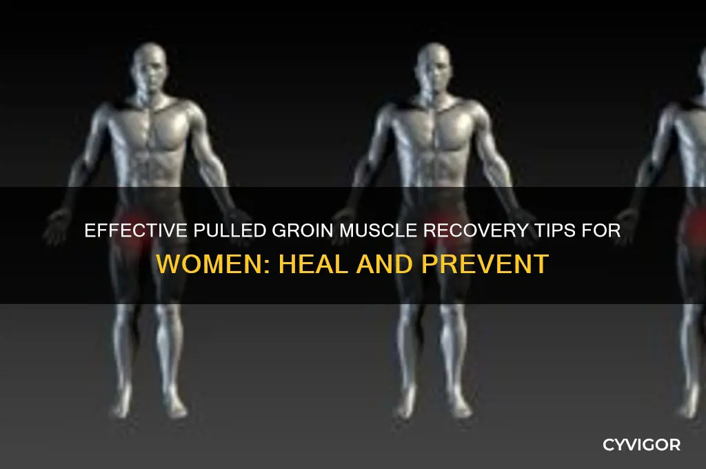 what to do for a pulled groin muscle female