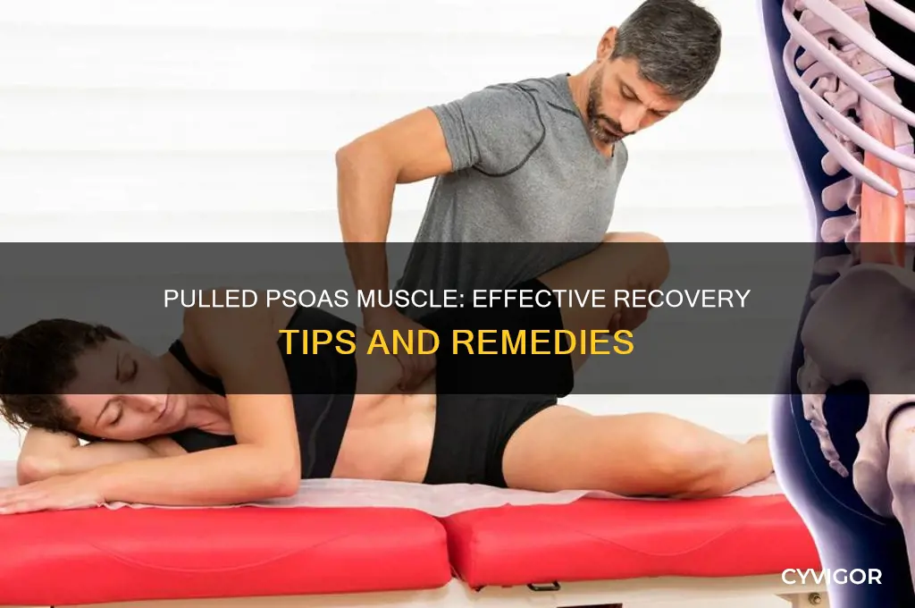 what to do for a pulled psoas muscle