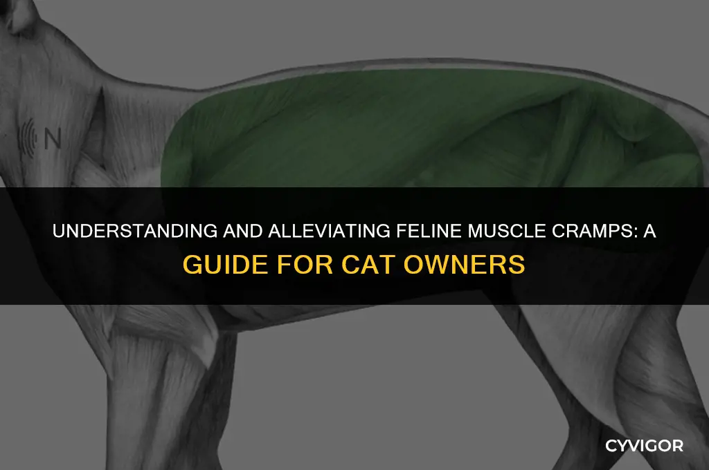 what to do for feline muscle cramps mean