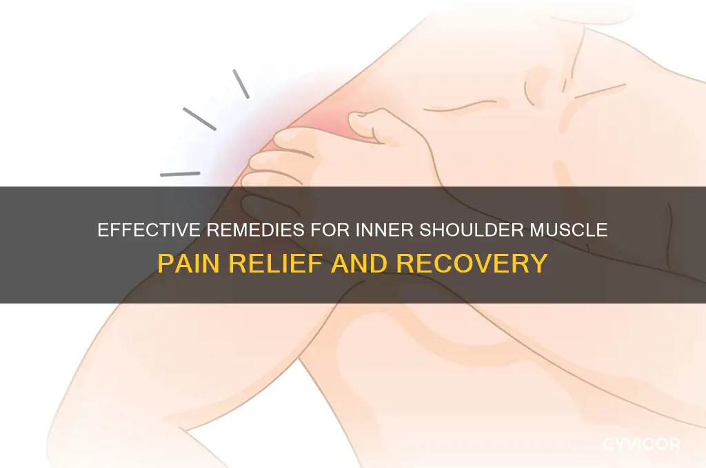 what to do for inner shoulder muscle pain