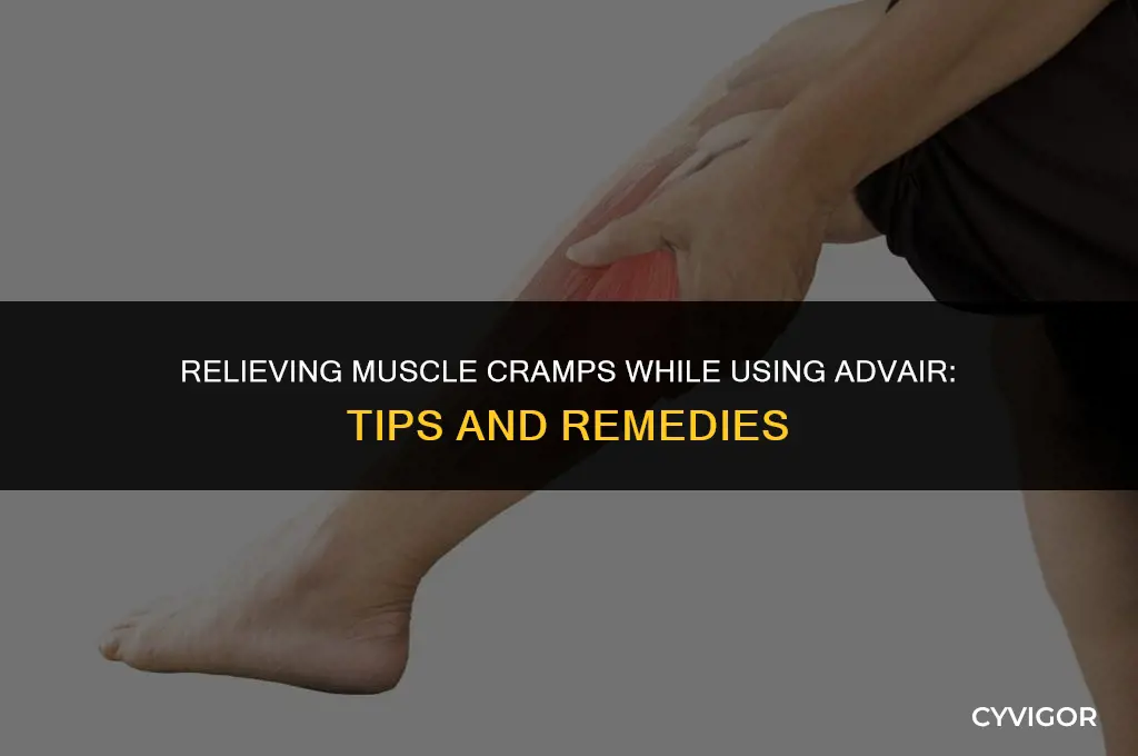 what to do for muscle cramps on advair
