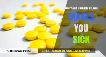 Muscle Relaxer Side Effects: How to Handle Nausea and Discomfort