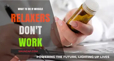 Muscle Relaxers Not Working? Alternative Relief Strategies to Try