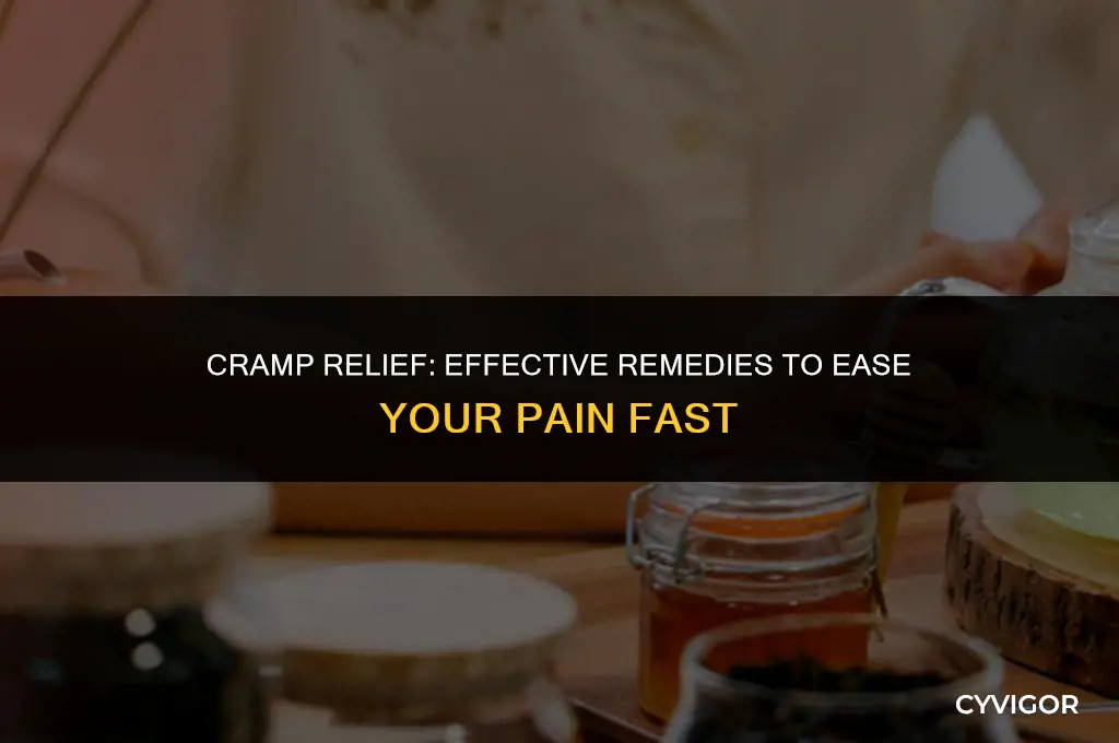 what to do if you get cramps