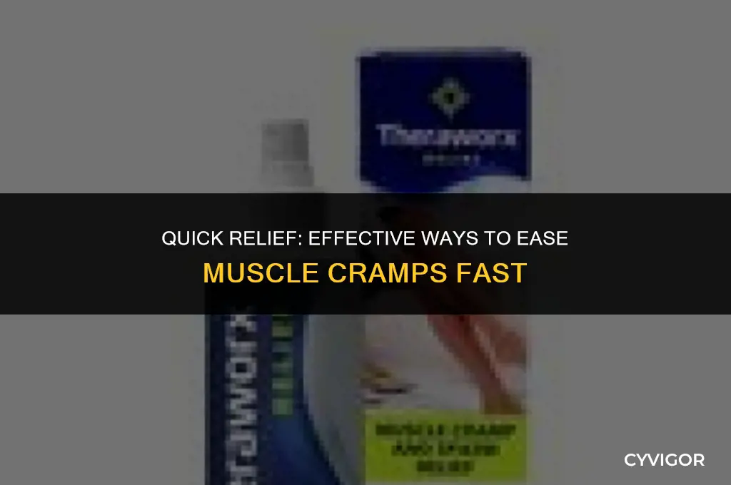 what to do if you have a muscle cramp