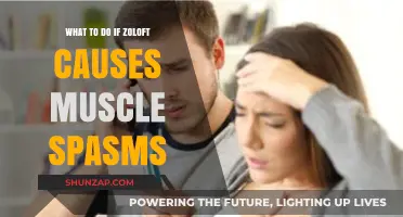 Managing Muscle Spasms: Solutions for Zoloft-Related Side Effects