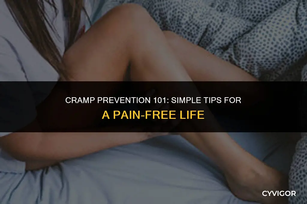 what to do to avoid cramps