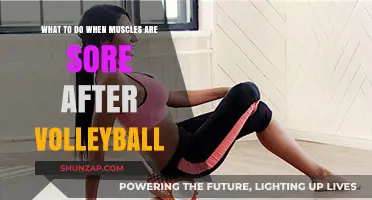Post-Volleyball Muscle Soreness: Effective Recovery Tips for Quick Relief