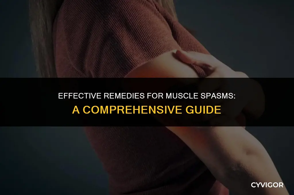 what to do when you get muscle spasms