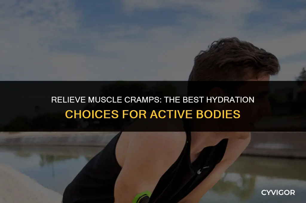what to drink for muscle cramps