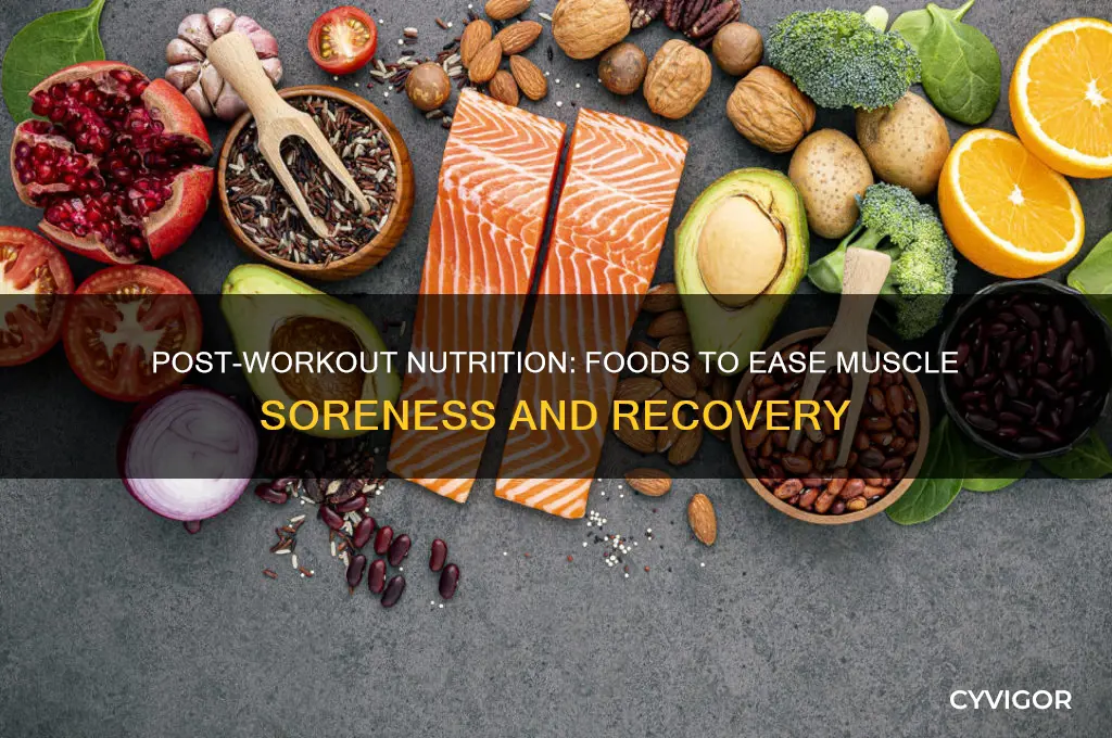 Post-workout nutrition choices that support recovery and may lessen muscle soreness