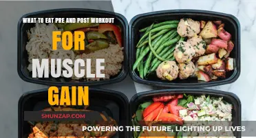 Fuel Your Gains: Optimal Pre and Post-Workout Meals for Muscle Growth