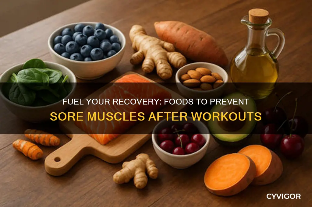 what to eat to avoid sore muscles