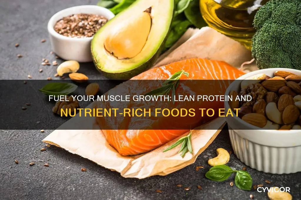what to eat to gain lean muscle