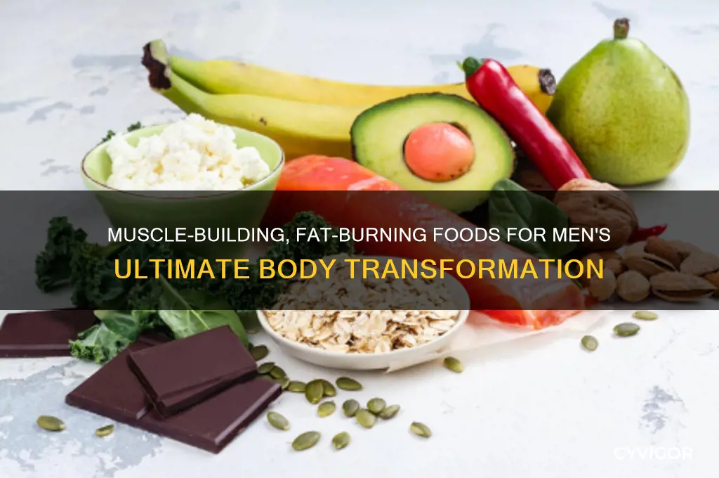 what to eat to gain muscle and lose fat men