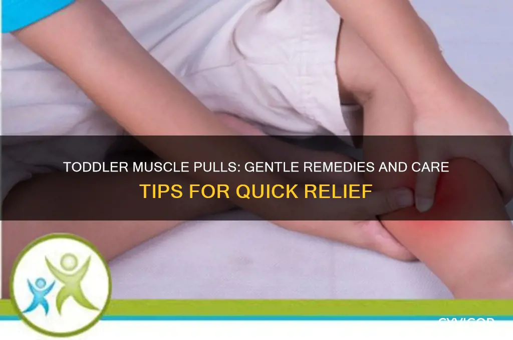 what to give toddler who pulls muscles