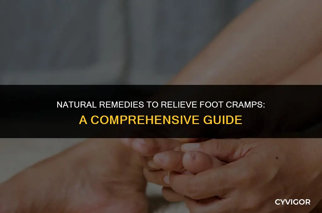 what to take for foot cramps