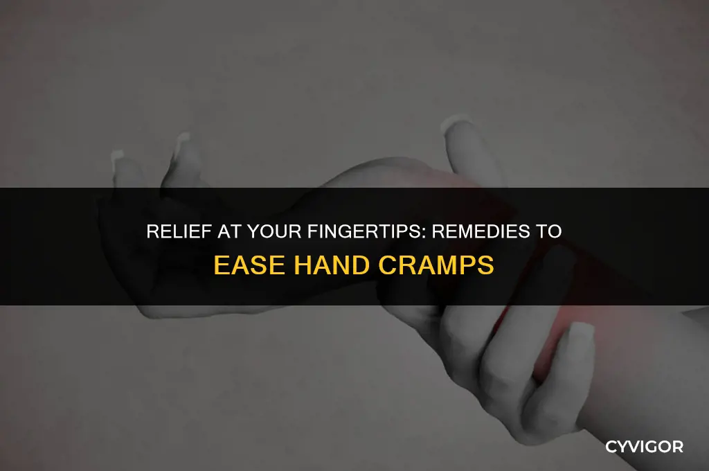what to take for hand cramps