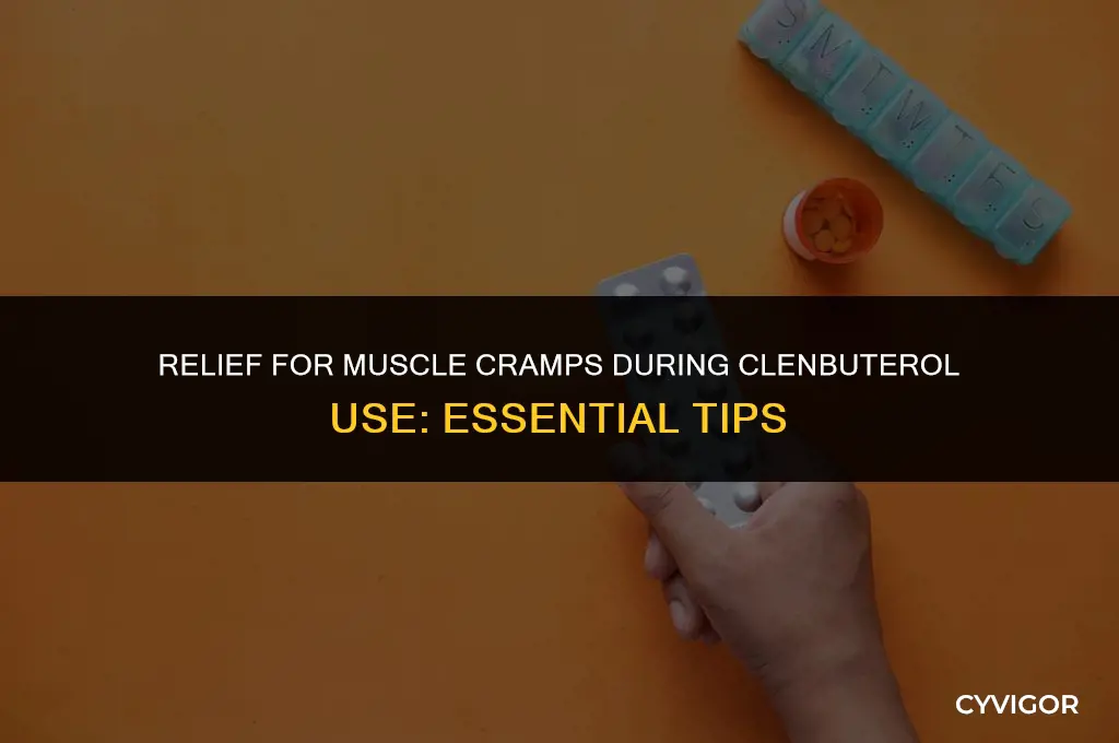 what to take for muscle cramps while on clenbuterol