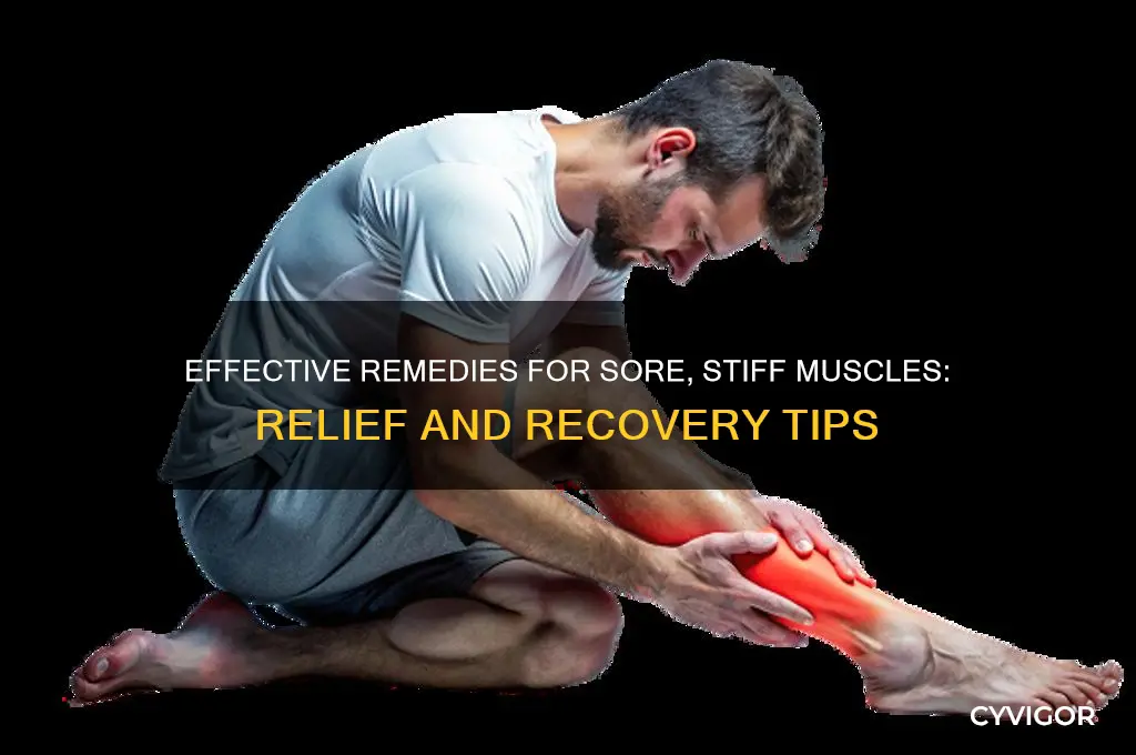 what to take for sore stiff muscles