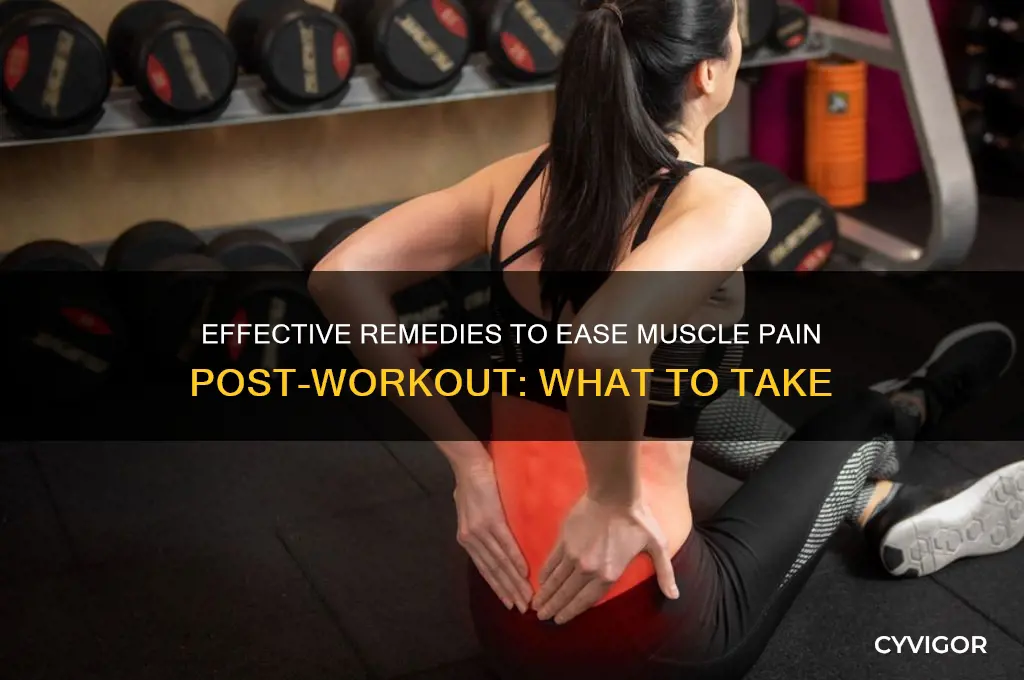 what to take to reduce muscle pains after working out