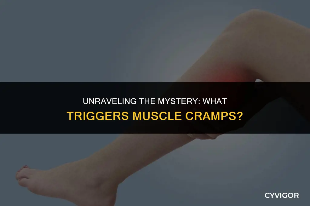 what triggers a muscle cramp