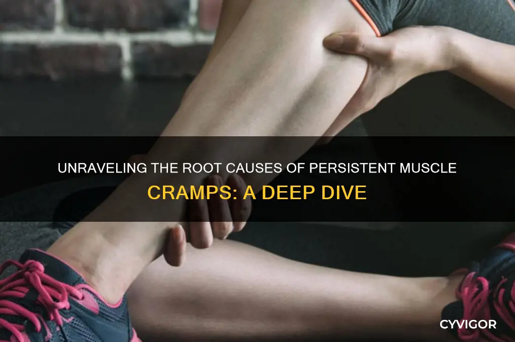 what underliying issue could cause continuous muscle cramps