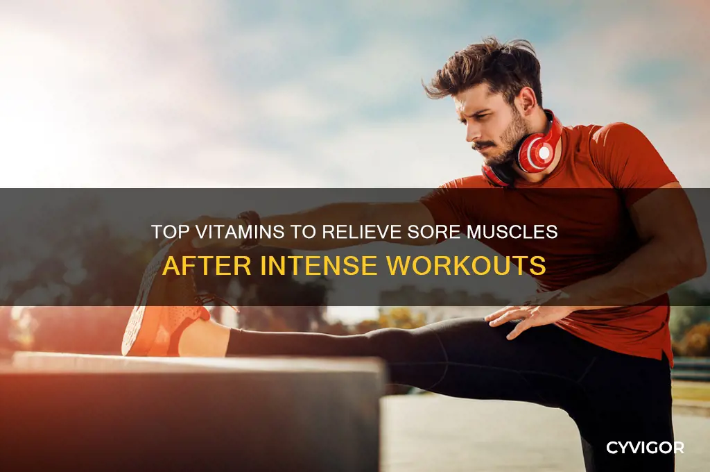 what vitamins are good for sore muscles