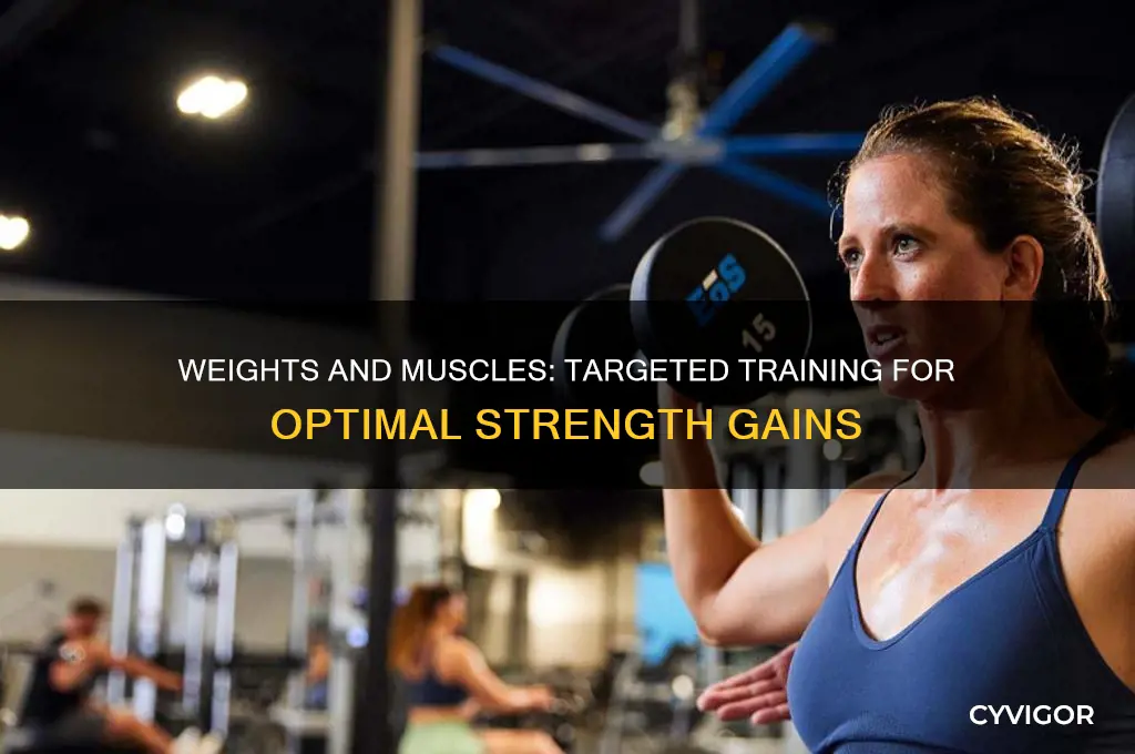 what weights work what muscles