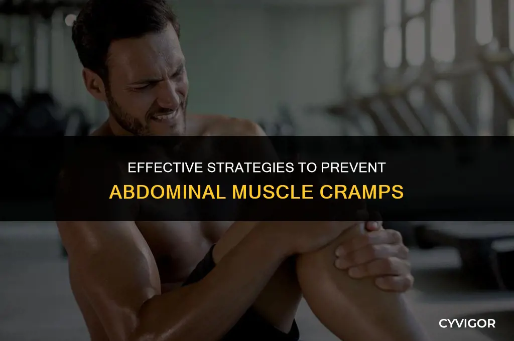 what will prevent abdominal muscle cramps